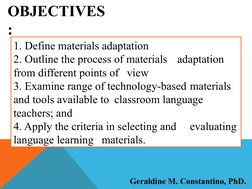 Materials Adaptation in Language Teaching | PDF | Vocabulary | Learning