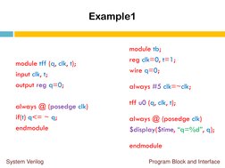 System Verilog Program Blocks & Interfaces | PDF | Software Development ...