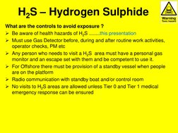 H2S Safety and Hazard Awareness Guide | PDF | Gases | Materials