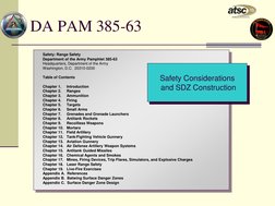 Sdz Example Range Safety and SDZ Guidelines | PDF | Artillery | Laser