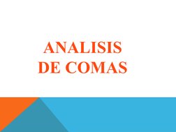 ANALISIS 
DE COMAS
