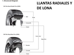 LLANTAS RADIALES Y 
DE LONA
