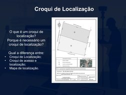 Croqui de Localização: Definições e Importância | PDF