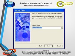 Contacto: 
E.U. y Canadá (011)(52)(55)59317268, Otros países (00)(52)(55)59317268 
Nacional (0155) 5931 7268   Nextel: (0155)