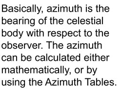 Azimuth Calculation Using ABC Method | PDF | Azimuth | Scientific ...