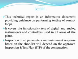 Loop Checking Procedure for Instrumentation | PDF | Instrumentation ...