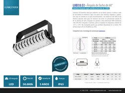 41 2103.2750  |  comercial@lumicenter.com   |   www.lumicenter.com
Vida útil:
Garantia de:
LED Integrado
LED
50.000h
5 ANOS
I