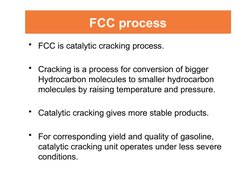 FCCU Operation and Process Overview | PDF | Cracking (Chemistry) | Zeolite