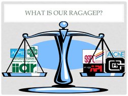 WHAT IS OUR RAGAGEP? 
