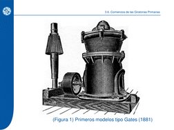 (Figura 1) Primeros modelos tipo Gates (1881)
3.6. Comienzos de las Giratorias Primarias
