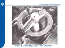 (Figura 3) Giratoria tipo Gates - Allis-Chalmers
3.6. Comienzos de las Giratorias Primarias
