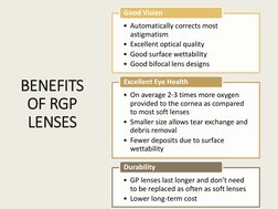 RGP Contact Lens Fitting Guide | PDF | Contact Lens | Senses