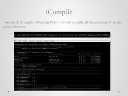 TAFJ Training Overview and Commands | PDF | Java (Programming Language ...