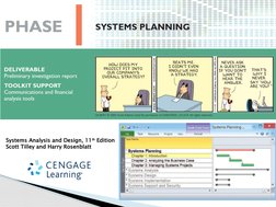 Systems Analysis and Design, 11th Edition
Scott Tilley and Harry Rosenblatt
