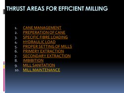 Sugar Mill Design and Operation Guide | PDF | Sugarcane | Friction