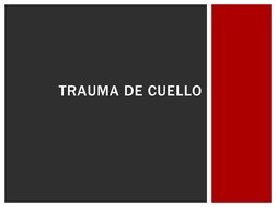 TRAUMA DE CUELLO

