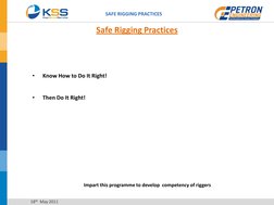 Safe Rigging Practices Guide | PDF | Rope | Rigging
