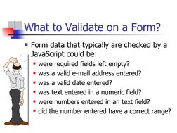 JavaScript Form Validation Guide | PDF | Java Script | Web Development