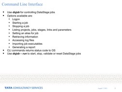 DataStage Job Sequence Control Guide | PDF | Control Flow | Command ...