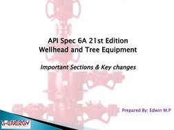 API Spec 6A 21st Edition Overview | PDF | Verification And Validation ...