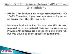 API Spec 6A 21st Edition Overview | PDF | Verification And Validation ...