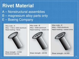 Aircraft Riveting and Fastener Guide | PDF | Rivet | Screw