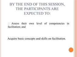 Facilitation Skills Training Overview | PDF | Facilitator | Learning