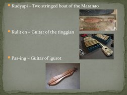 Tipanu Core Instrument Indigenous Musical Instruments of the Philippines | PDF | Art