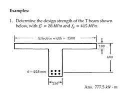 T Beam Design and Analysis Guide | PDF | Beam (Structure) | Mechanics