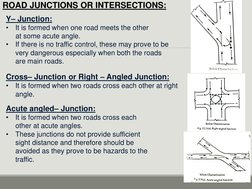 Types of Road Junctions Explained | PDF | Interchange (Road) | Road