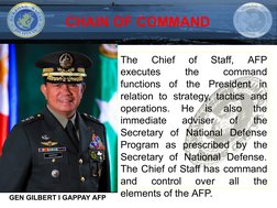 AFP Organizational Structure Overview | PDF | Philippines | Military