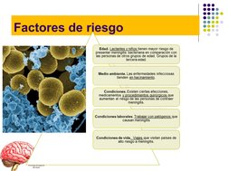 Factores de riesgo
