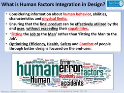 Human Factors in Engineering Design | PDF | Human Factors And ...
