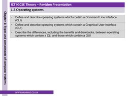 Operating Systems: GUI vs CLI Overview | PDF | Graphical User ...