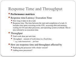 CS322: CPU Performance Metrics Guide | PDF | Central Processing Unit ...