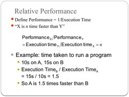CS322: CPU Performance Metrics Guide | PDF | Central Processing Unit ...