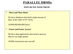 Parallel and Distributed Database Systems | PDF | Databases | Parallel ...