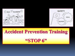 Stop 6 Accident Prevention Training | PDF | Personal Protective ...