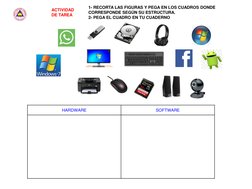 Actividades de Hardware y Software para Niños | PDF