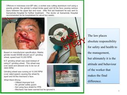 HIRARC by Zulhisyam Salleh
6
CASE 
CASE 
STUDY
STUDY
The law places 
absolute responsibility 
for safety and health to 
the m