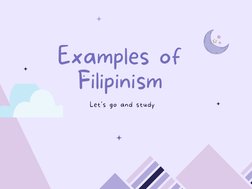 Understanding Filipinism Examples | PDF | Linguistics | Languages