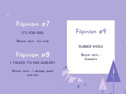 Understanding Filipinism Examples | PDF | Linguistics | Languages