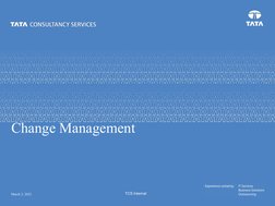TCS Change Request Process Guide | PDF | Computer Engineering | Software