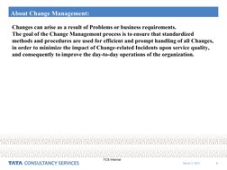 TCS Change Request Process Guide | PDF | Computer Engineering | Software