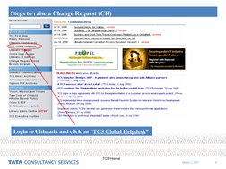 TCS Change Request Process Guide | PDF | Computer Engineering | Software
