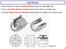 Sectioning Techniques in Engineering Drawing | PDF | Plane (Geometry ...