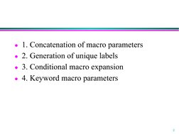 Macro Processor Features Overview | PDF | Parameter (Computer ...