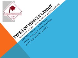 Types of Automobile Layouts Explained | PDF | Vehicles | Land Vehicles