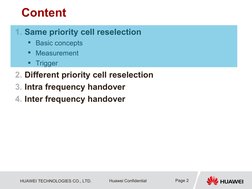 LTE Cell Reselection and Handover Guide | PDF | Wireless | Radio Technology