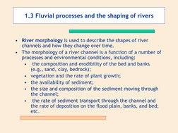 Shapes Of Rivers Understanding River Morphology | PDF | River | Levee